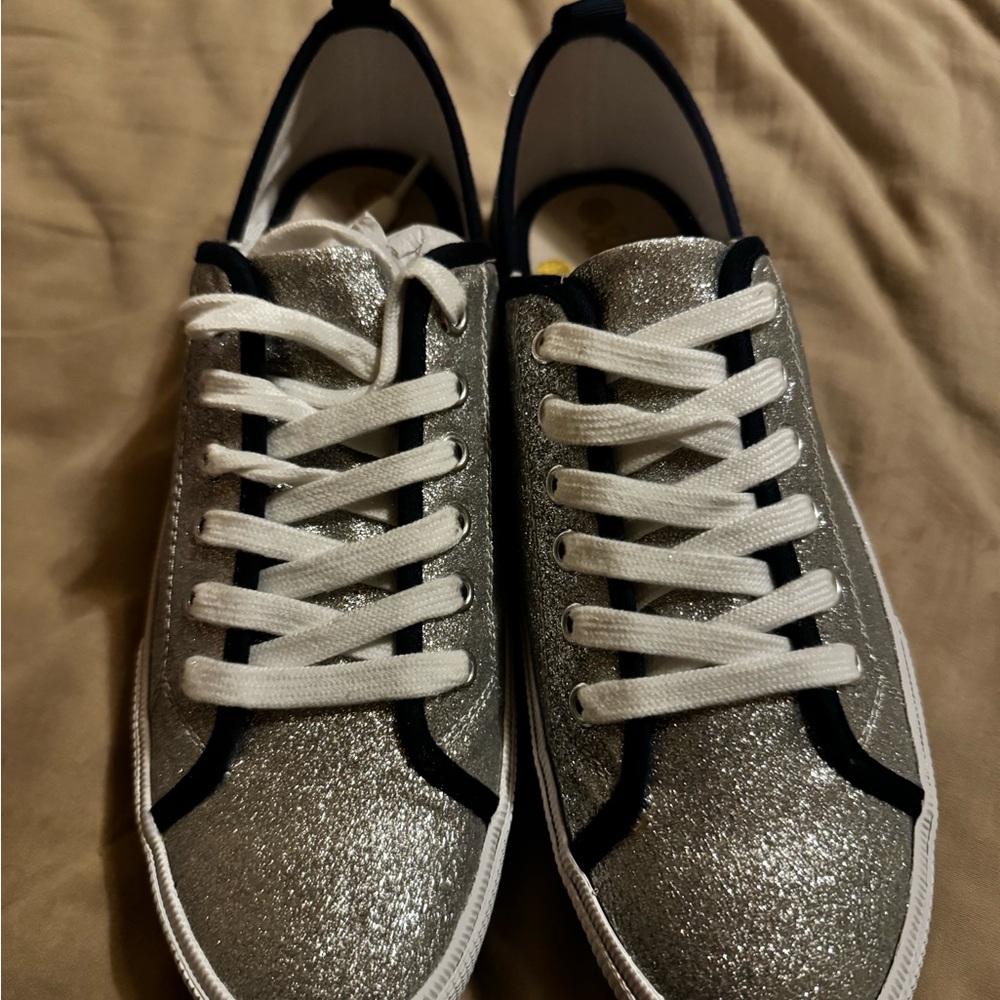 Boden Glitter Flat Tennis Shoes size 39
